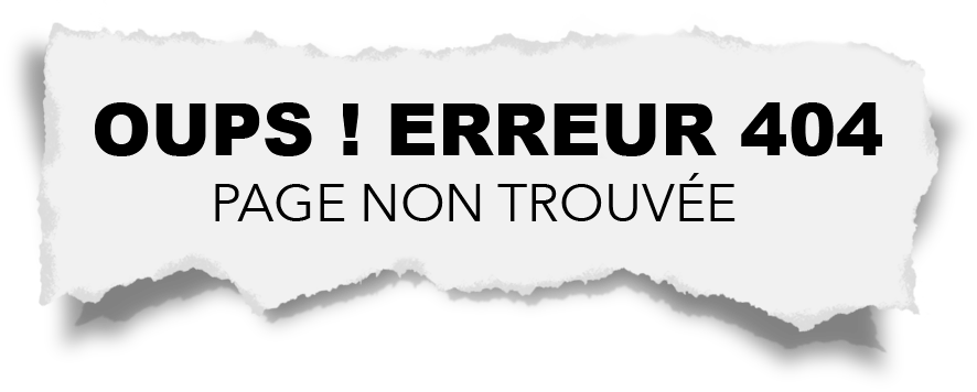 Veuillez nous excuser pour le désagrément.